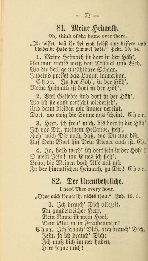 Frohe Botschaft und Evangeliums-Lieder: Meist aus englischen Quellen in