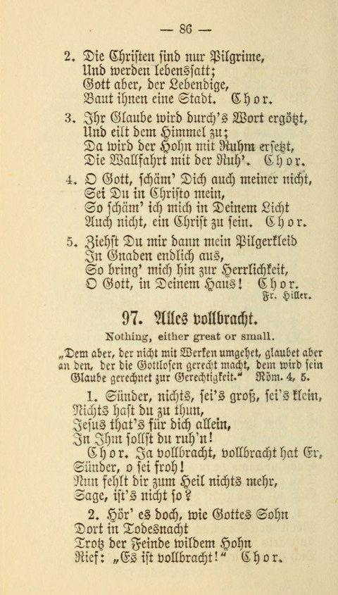 Frohe Botschaft und Evangeliums-Lieder: Meist aus englischen Quellen in