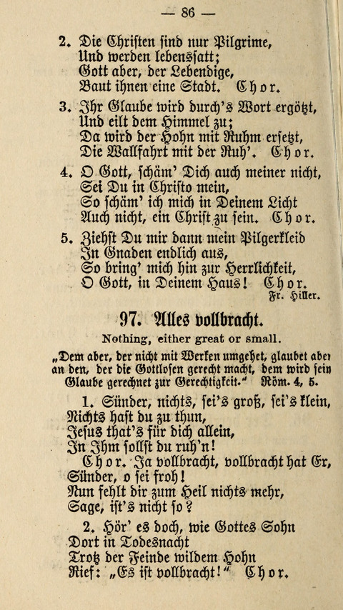 Frohe Botschaft in Liedern: Meist aus englischen Quellen in