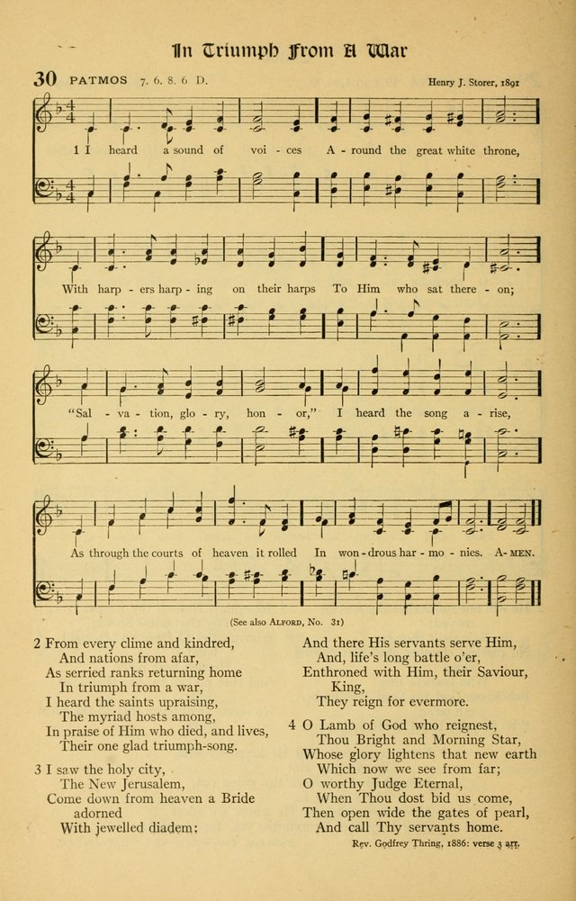 For God and Country: Hymns for use in War Time page 26