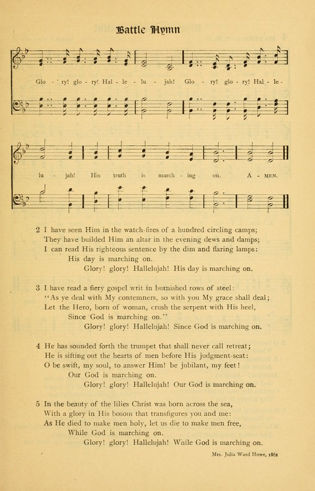 For God and Country: Hymns for use in War Time page 5