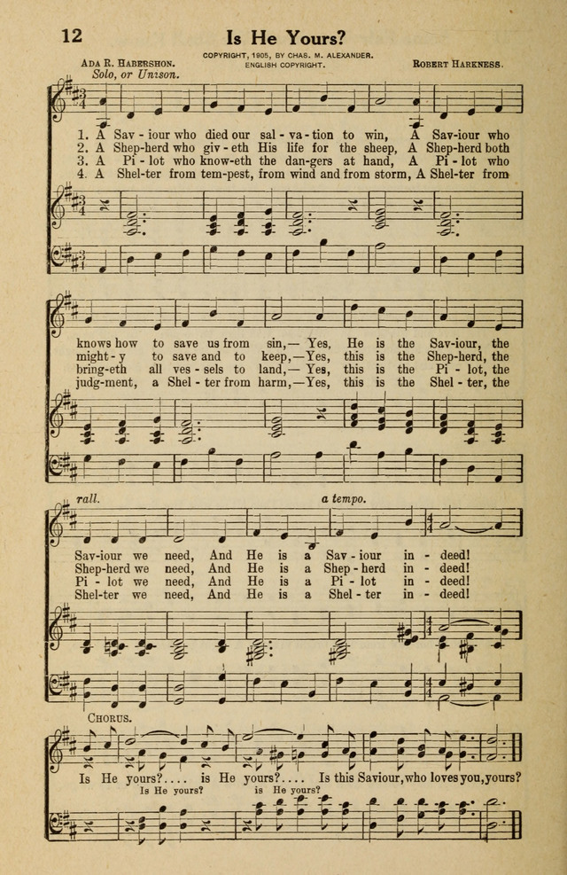 Famous Gospel Hymns page 12