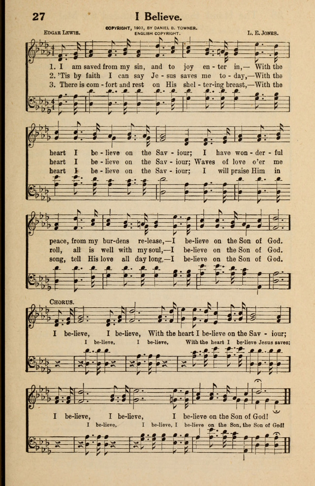 Famous Gospel Hymns page 27