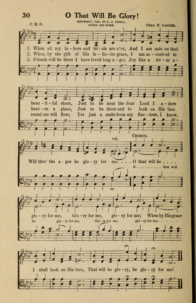 Famous Gospel Hymns page 30