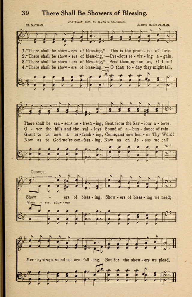 Famous Gospel Hymns page 39