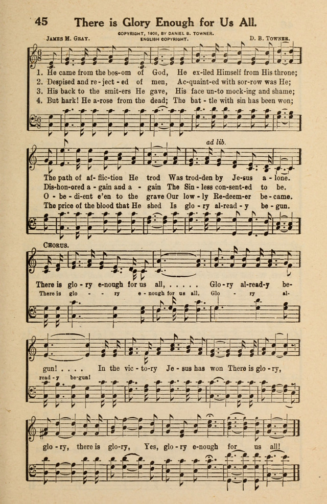 Famous Gospel Hymns page 45