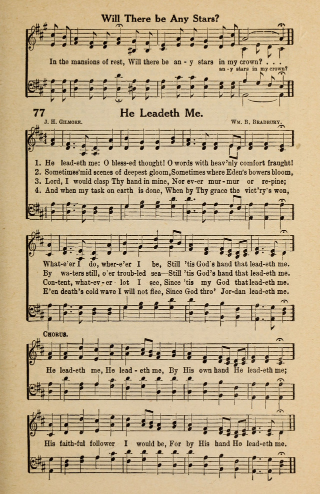 Famous Gospel Hymns page 77