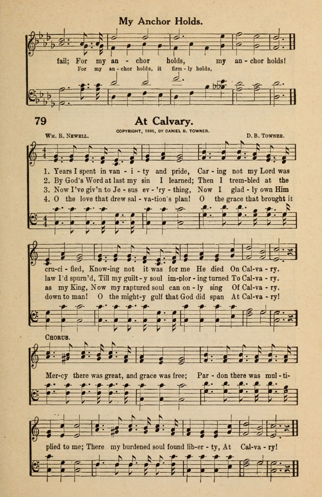 Famous Gospel Hymns page 79