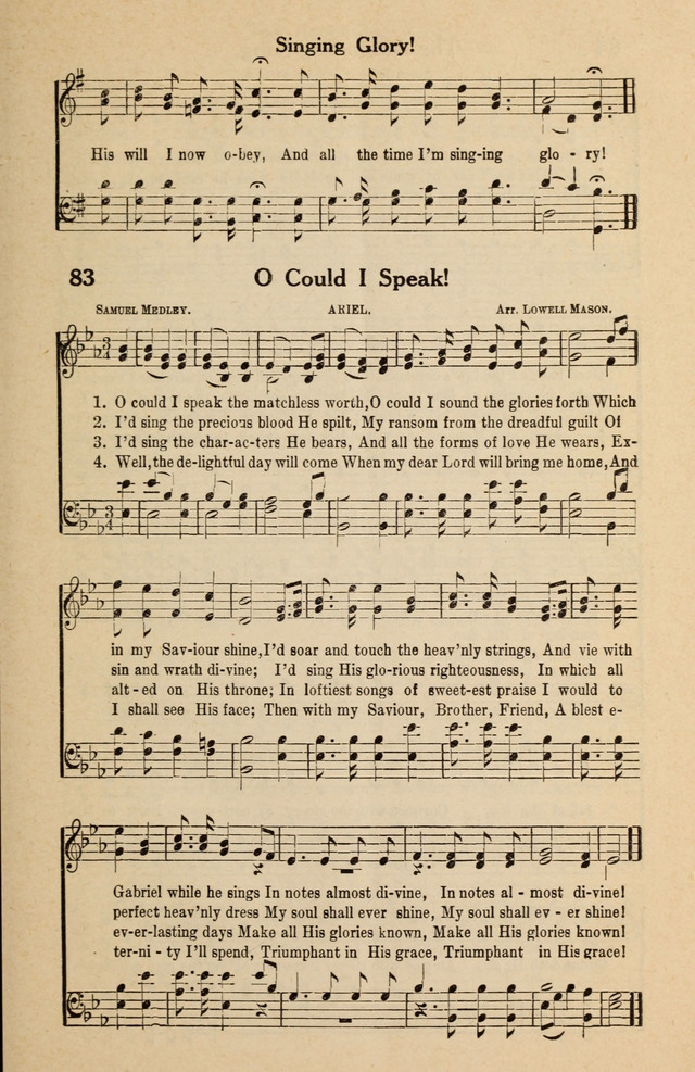 Famous Gospel Hymns page 83