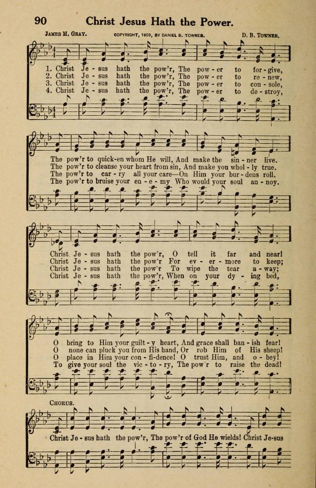 Famous Gospel Hymns page 90