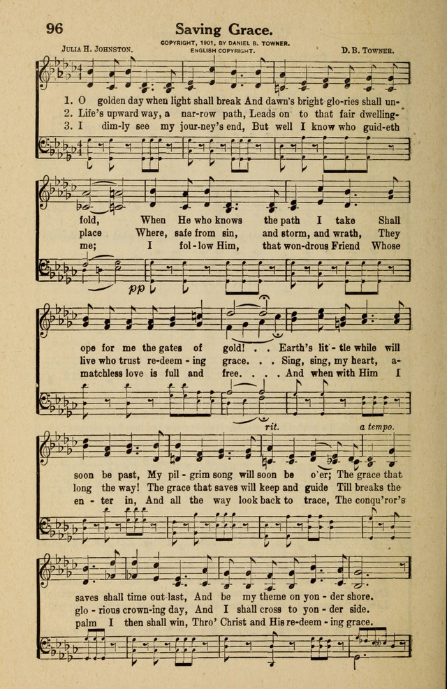 Famous Gospel Hymns page 96