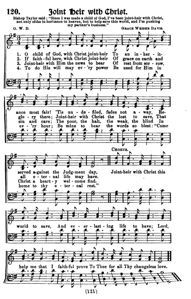 Favorite Gospel Songs page 117