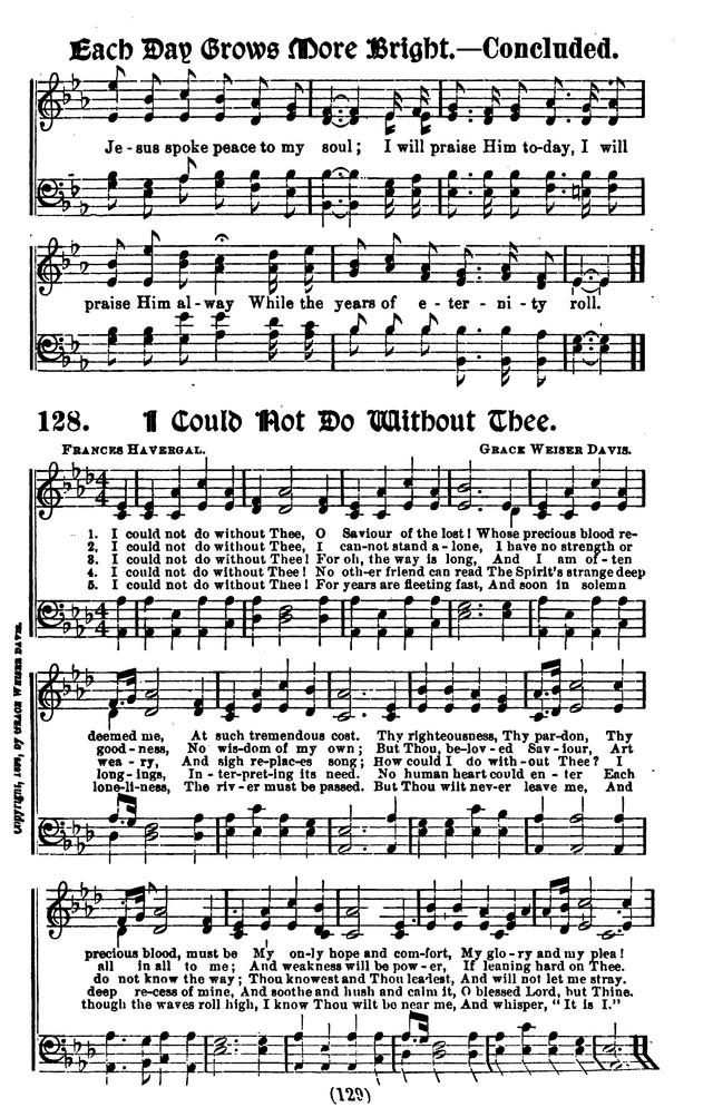 Favorite Gospel Songs page 125