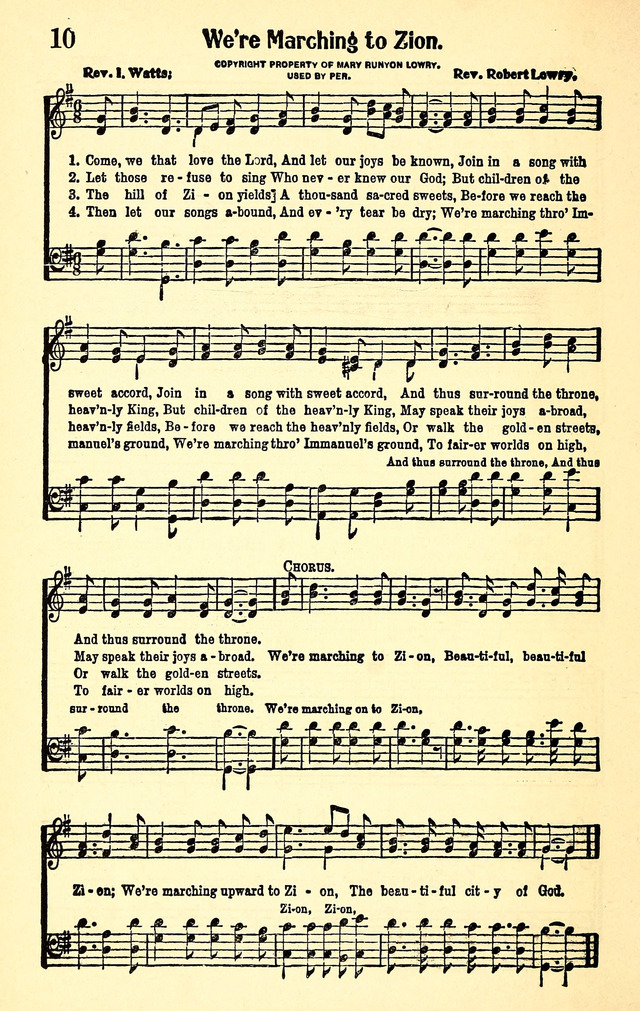 Favorite Gospel Songs page 10