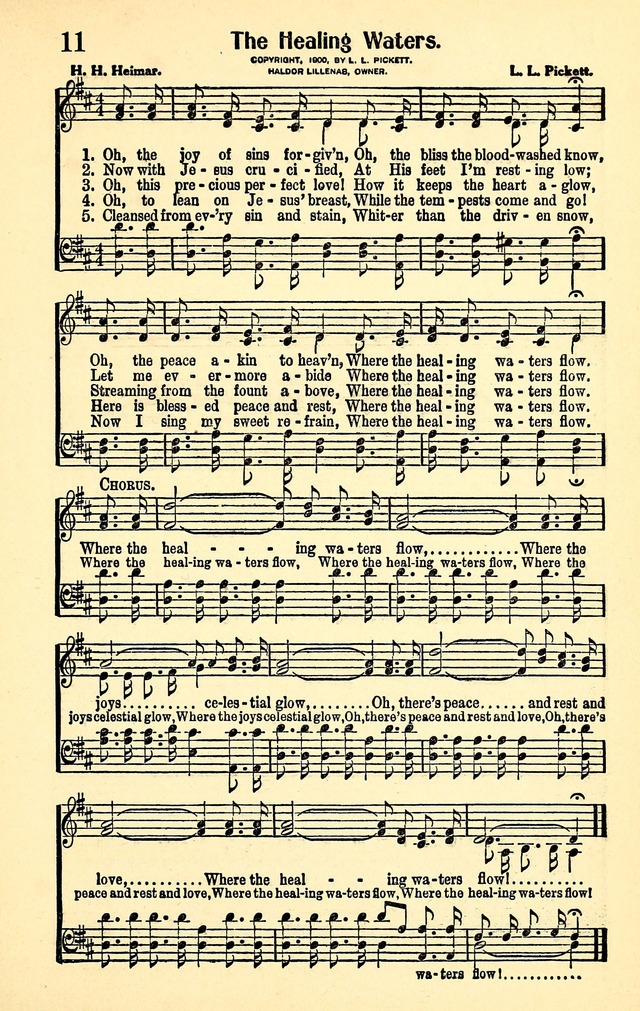 Favorite Gospel Songs page 11