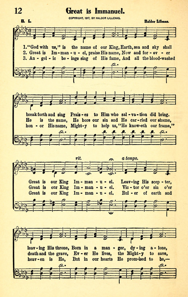 Favorite Gospel Songs page 12