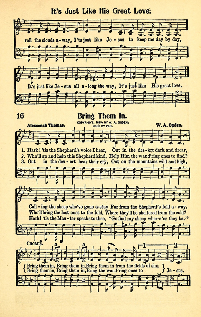 Favorite Gospel Songs page 17