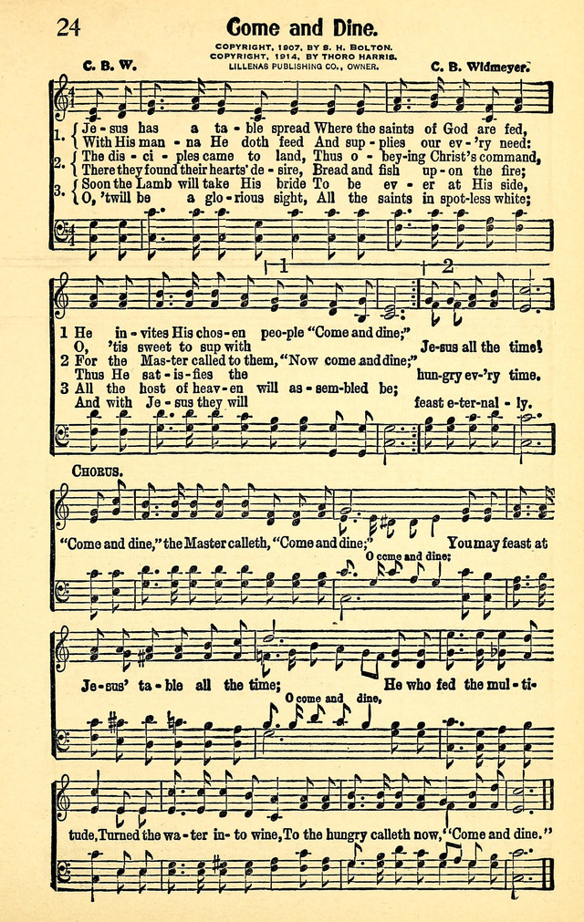 Favorite Gospel Songs page 25