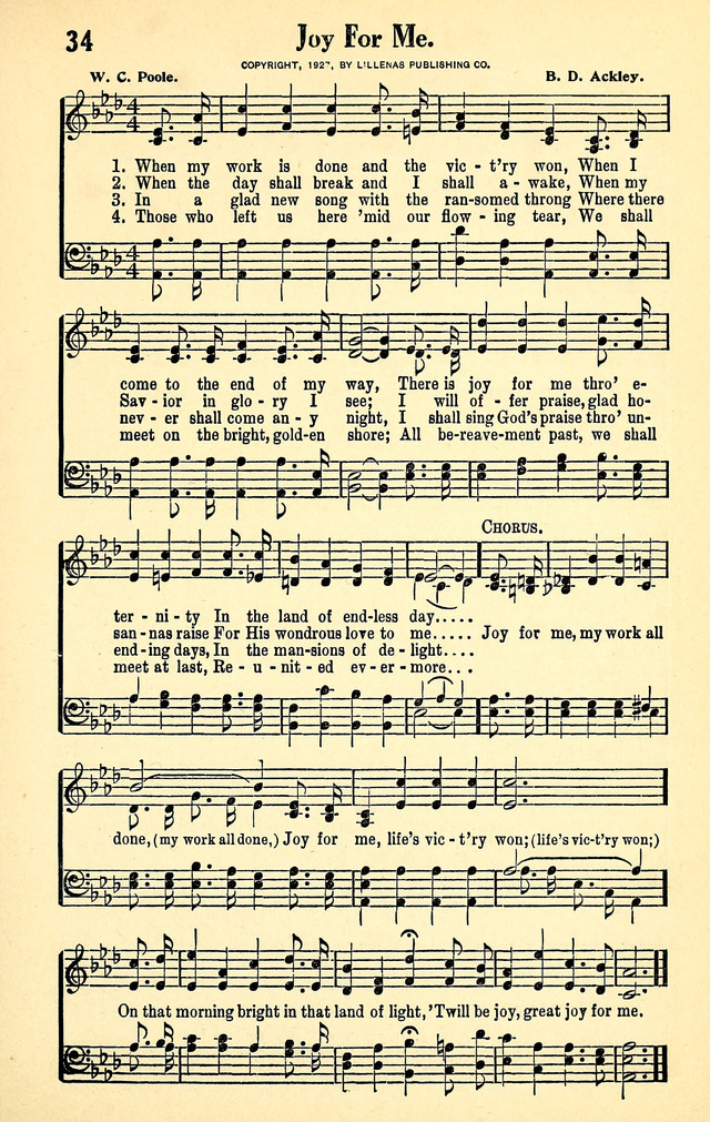 Favorite Gospel Songs page 35