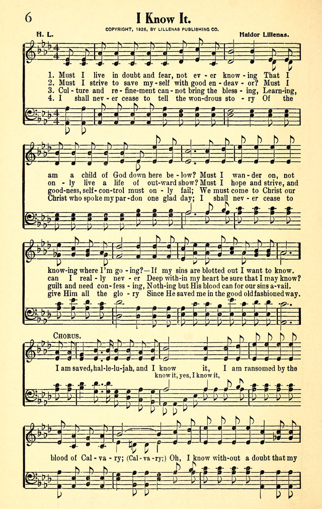 Favorite Gospel Songs page 6