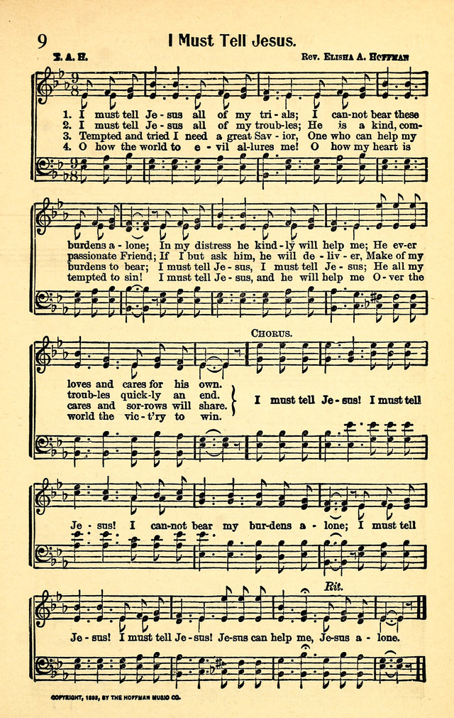 Favorite Gospel Songs page 9