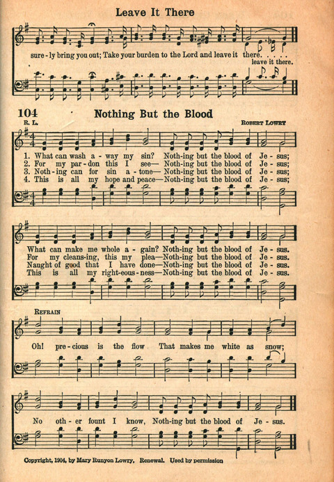 Favorite Hymns page 101