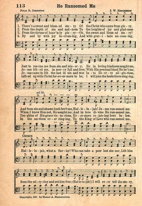 Favorite Hymns page 110
