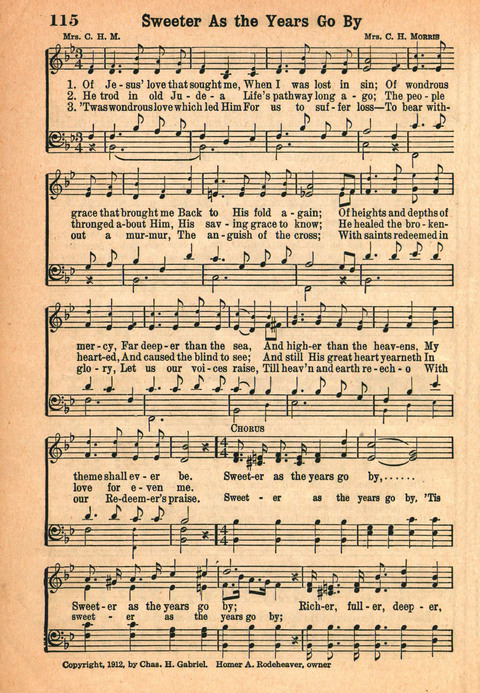 Favorite Hymns page 112