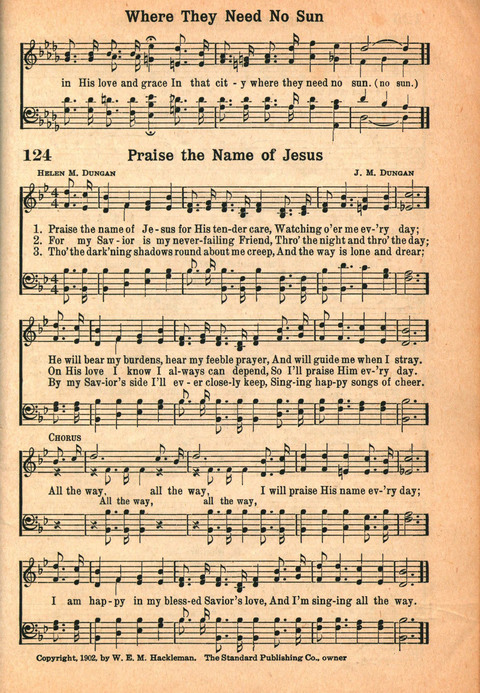 Favorite Hymns page 121