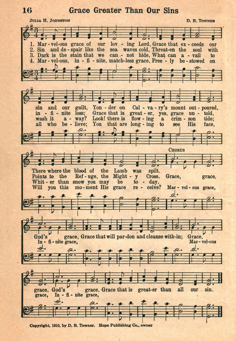 Favorite Hymns page 16