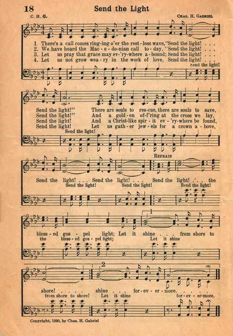 Favorite Hymns page 18