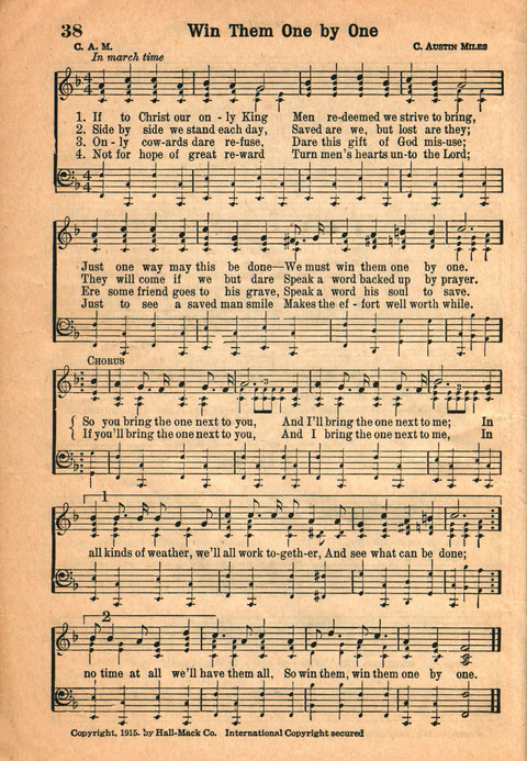 Favorite Hymns page 38