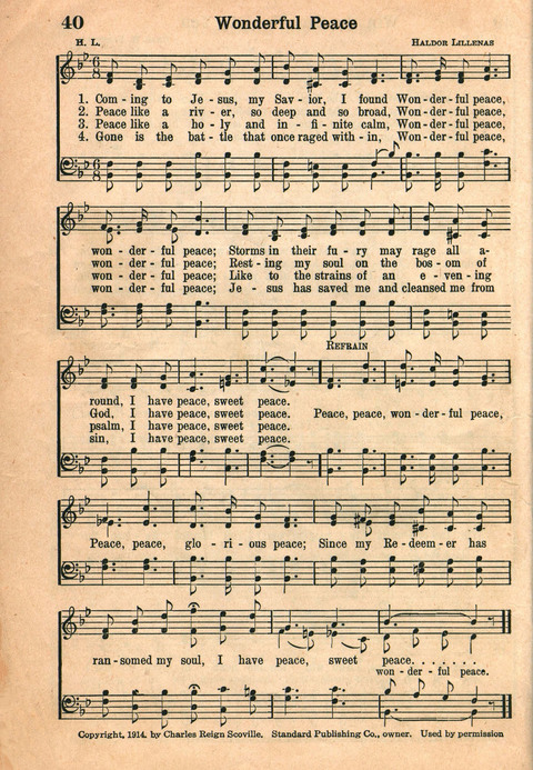 Favorite Hymns page 40