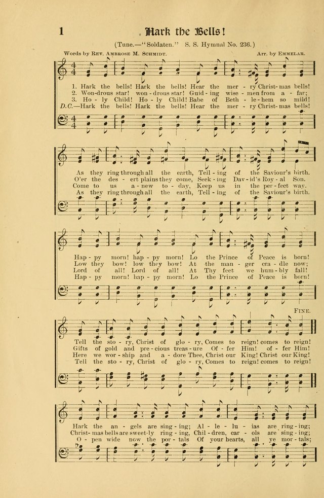 Forms and Hymns for Christmas: for the use of Sunday schools and chruches page 12