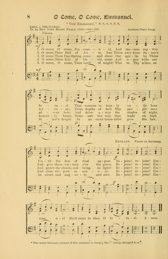 Forms and Hymns for Christmas: for the use of Sunday schools and chruches page 18