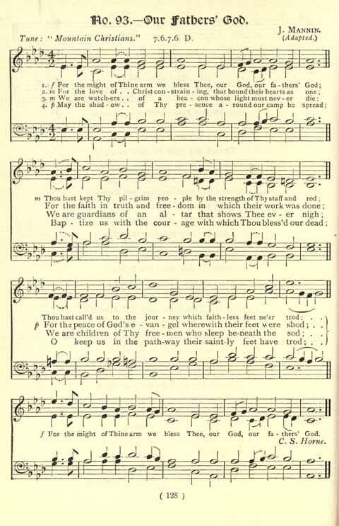 The Fellowship Hymn Book page 128