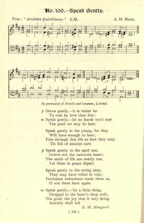 The Fellowship Hymn Book page 136