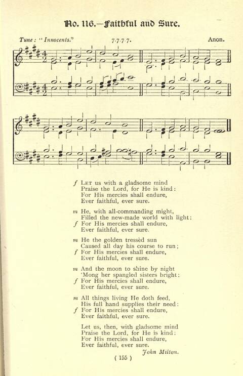 The Fellowship Hymn Book page 155
