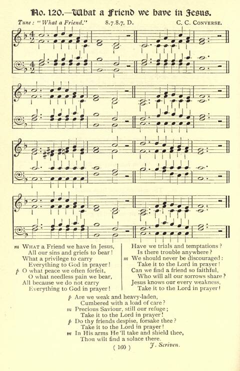 The Fellowship Hymn Book page 160