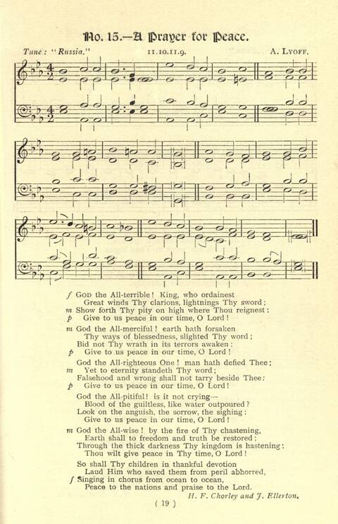 The Fellowship Hymn Book page 19