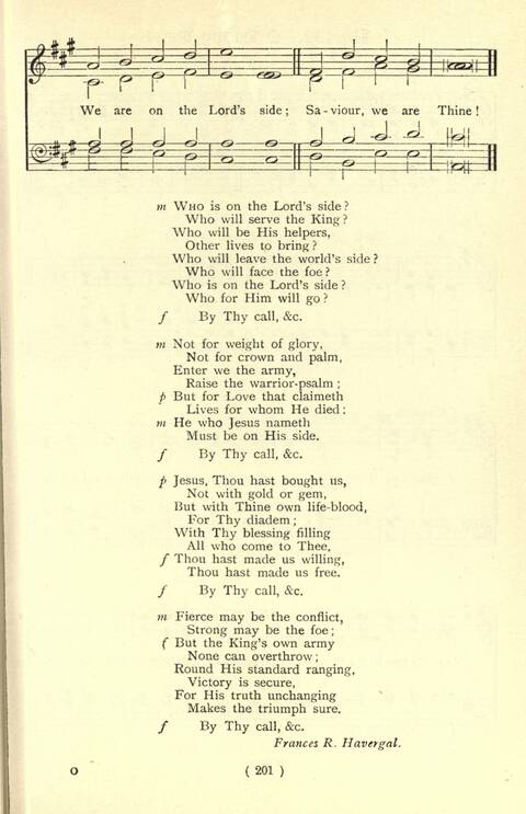 The Fellowship Hymn Book page 201