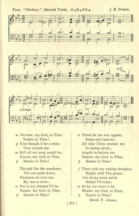 The Fellowship Hymn Book page 219