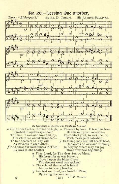 The Fellowship Hymn Book page 25