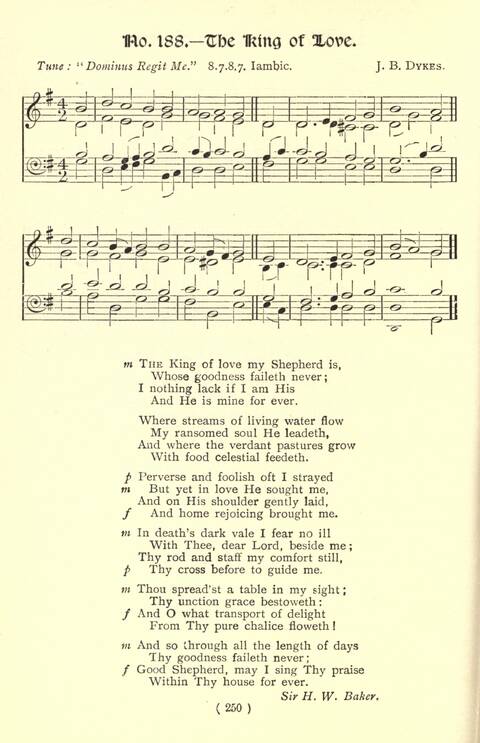 The Fellowship Hymn Book page 250