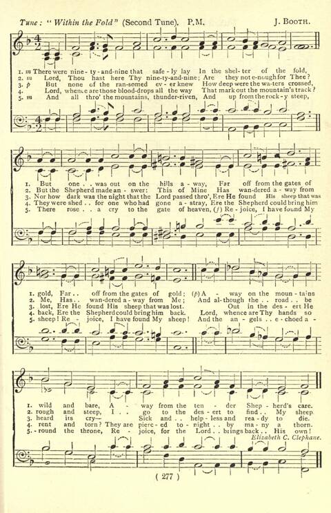The Fellowship Hymn Book page 277