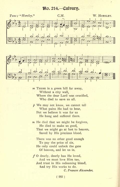 The Fellowship Hymn Book page 282