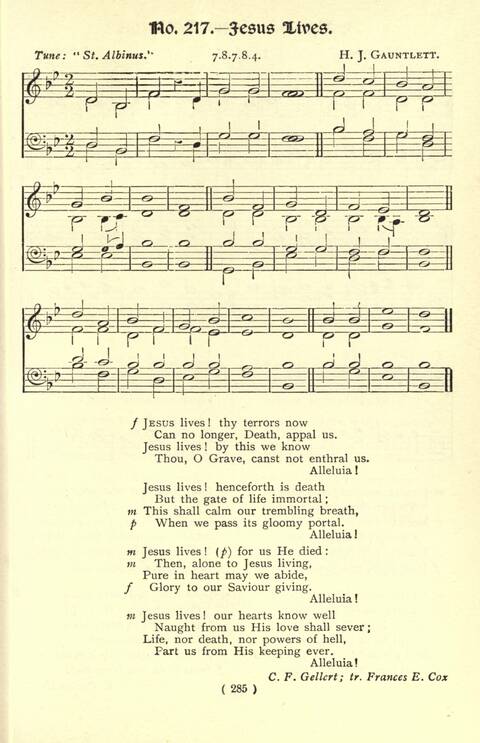 The Fellowship Hymn Book page 285