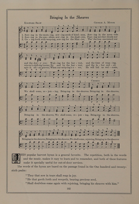 Famous Hymns: with stories and pictures page 102