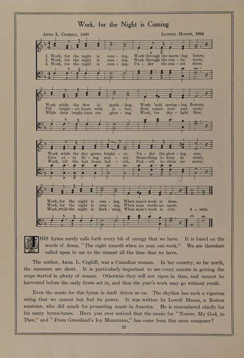 Famous Hymns: with stories and pictures page 22