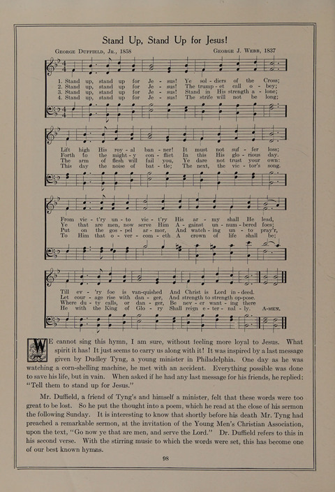 Famous Hymns: with stories and pictures page 98